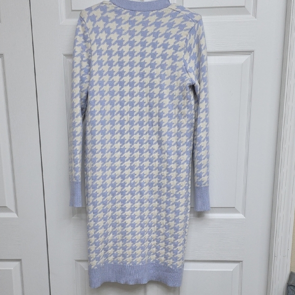 Express Houndstooth Knitted Cardigan - Picture 8 of 8